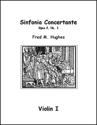 Sinfonia Concertante Orchestra sheet music cover Thumbnail